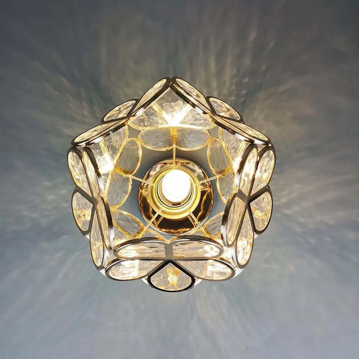 Skanto | Flowers Stil Glass Gang Taklampe