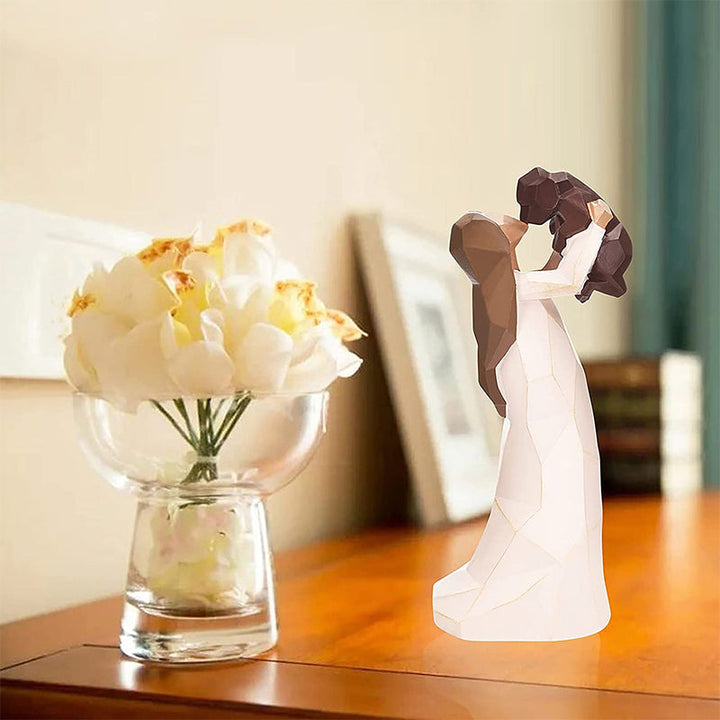 Skanto | Engelen av vennskap hund monument figur figurine