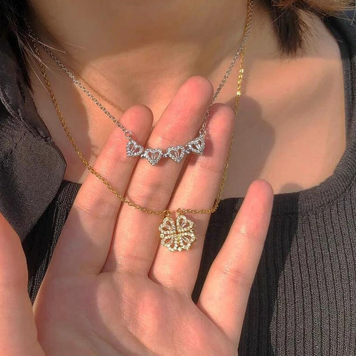 Skanto | Lucky Heart Sterlingsølv Halskjede