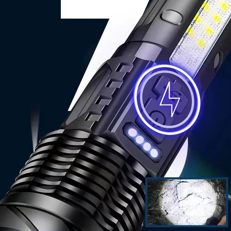 Skanto | Langdistanse hvit laser ultra-lysstyrke lommelykt