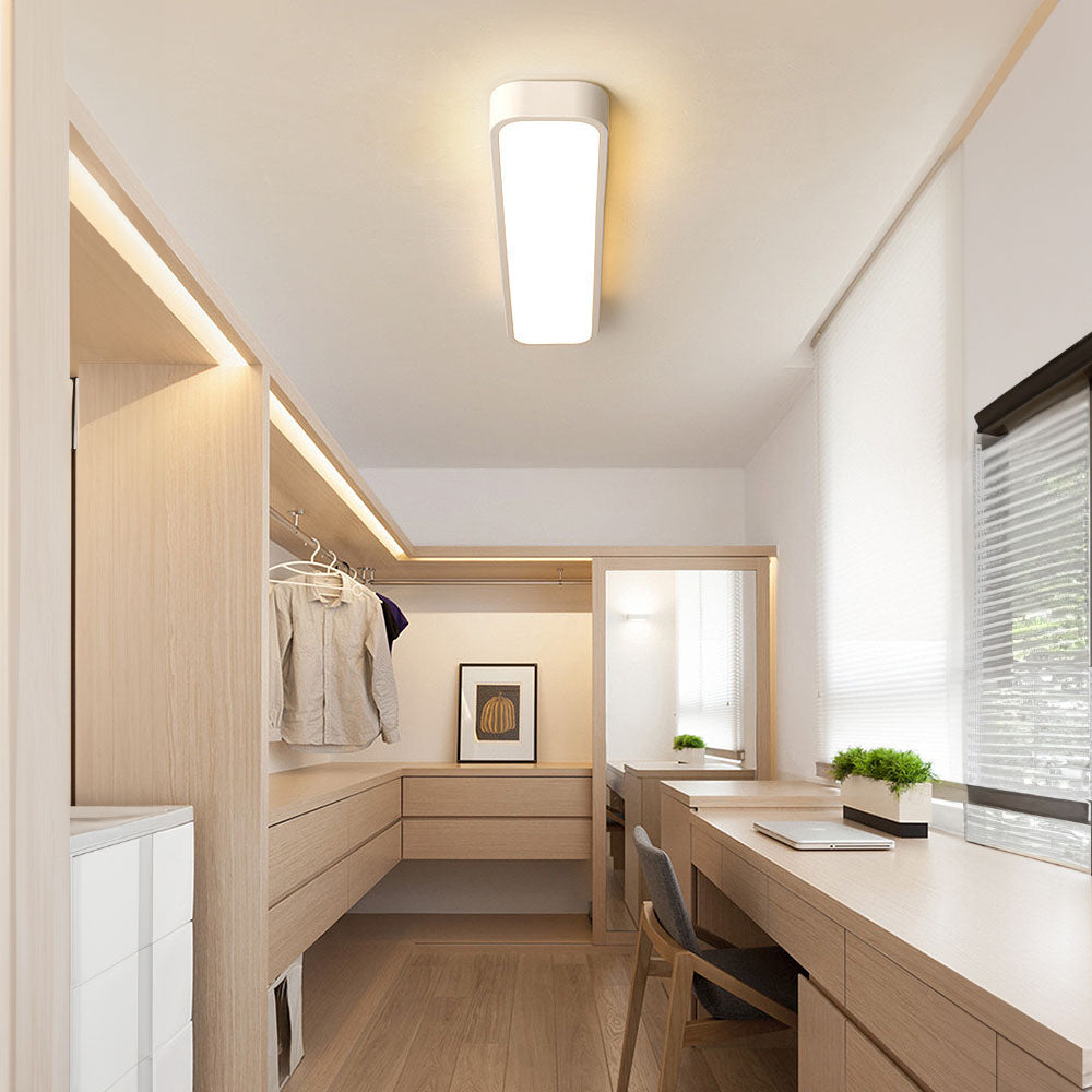Nordiske minimalistiske lange LED-Deckenleuchte