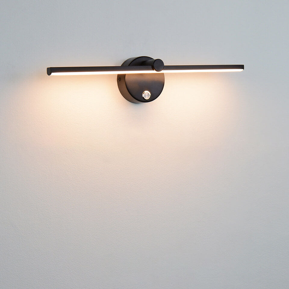 Norvo | Nordisk Minimalist Aluminium Lang Stangbryter LED Speil Vegglampe