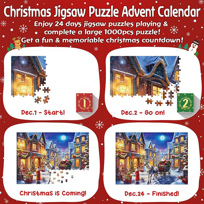 Skanto | Julepuslespill Adventskalender - Julegave