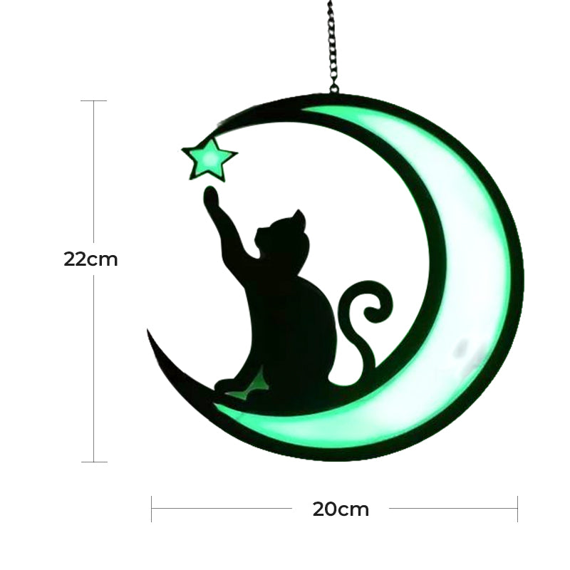 Skanto | Moon Black Cat Dekorasjoner