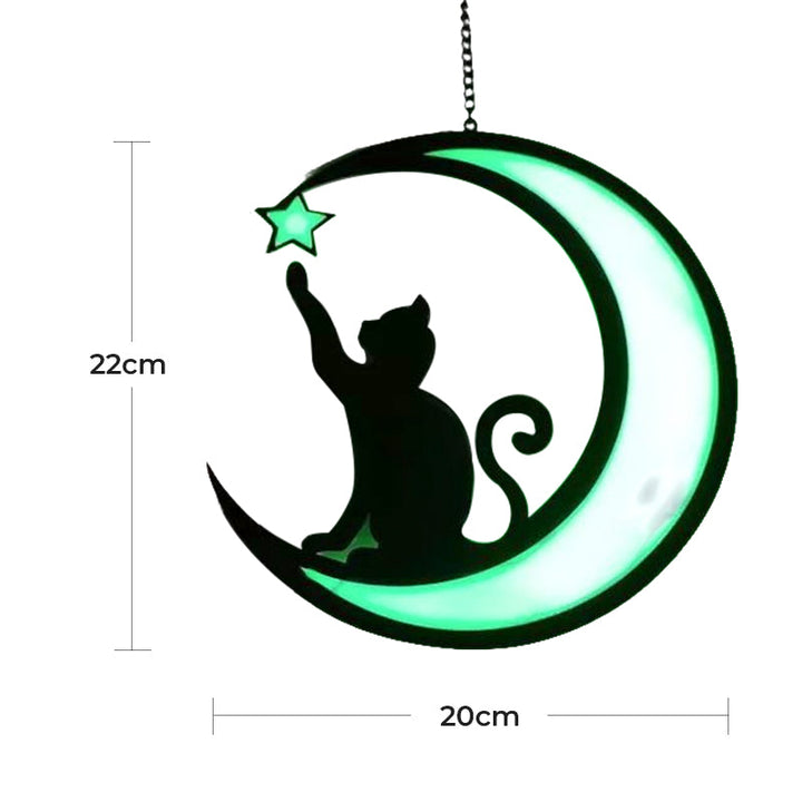 Skanto | Moon Black Cat Dekorasjoner