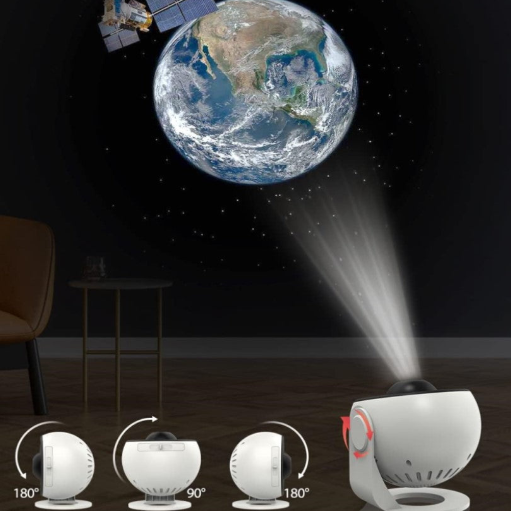GalaxyNova Projektor – HD Stjernehimmel med Timer Skanto