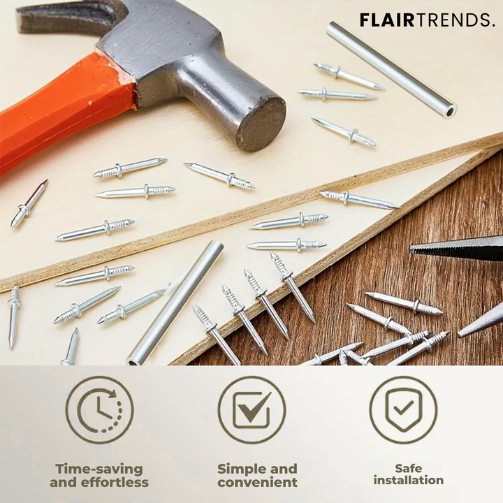 Skanto | FixProX — Sterk Kraft Festing for Feilfrie Vegger uten Boring og Stress! (100 stykk)