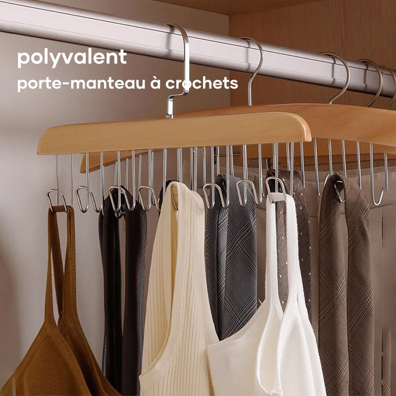 Multi-hook Non-slip Coat Rack | Skanto