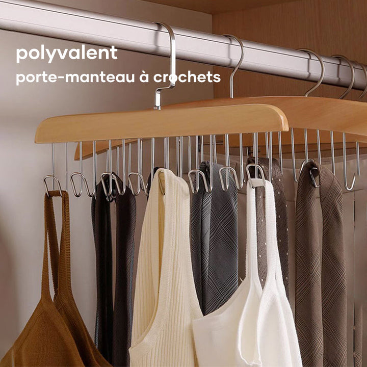 Multi-hook Non-slip Coat Rack | Skanto