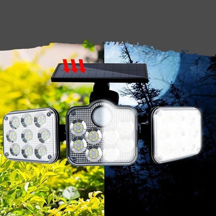 Solar Induksjon Vegglys Split med Fjernkontroll | Skanto