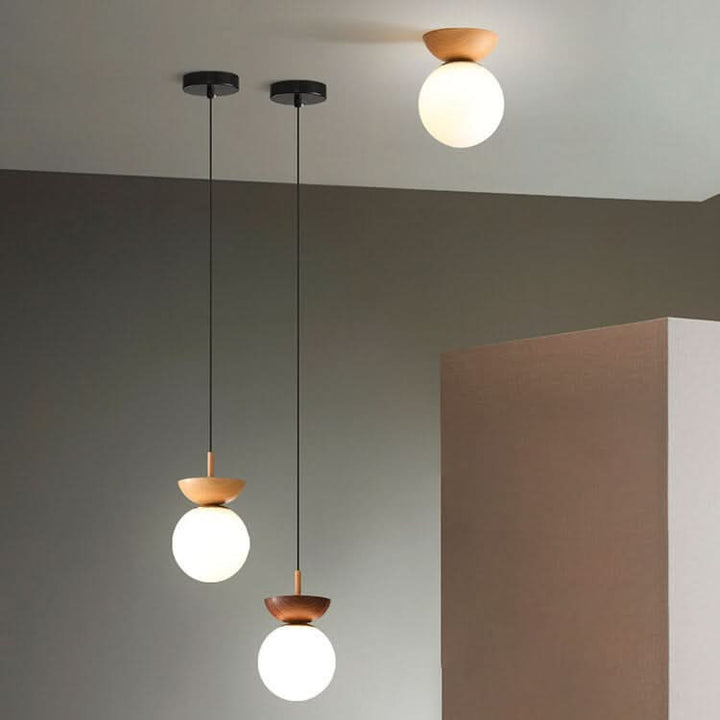 Skanto | Japansk LED Taklampe med Fargemodi