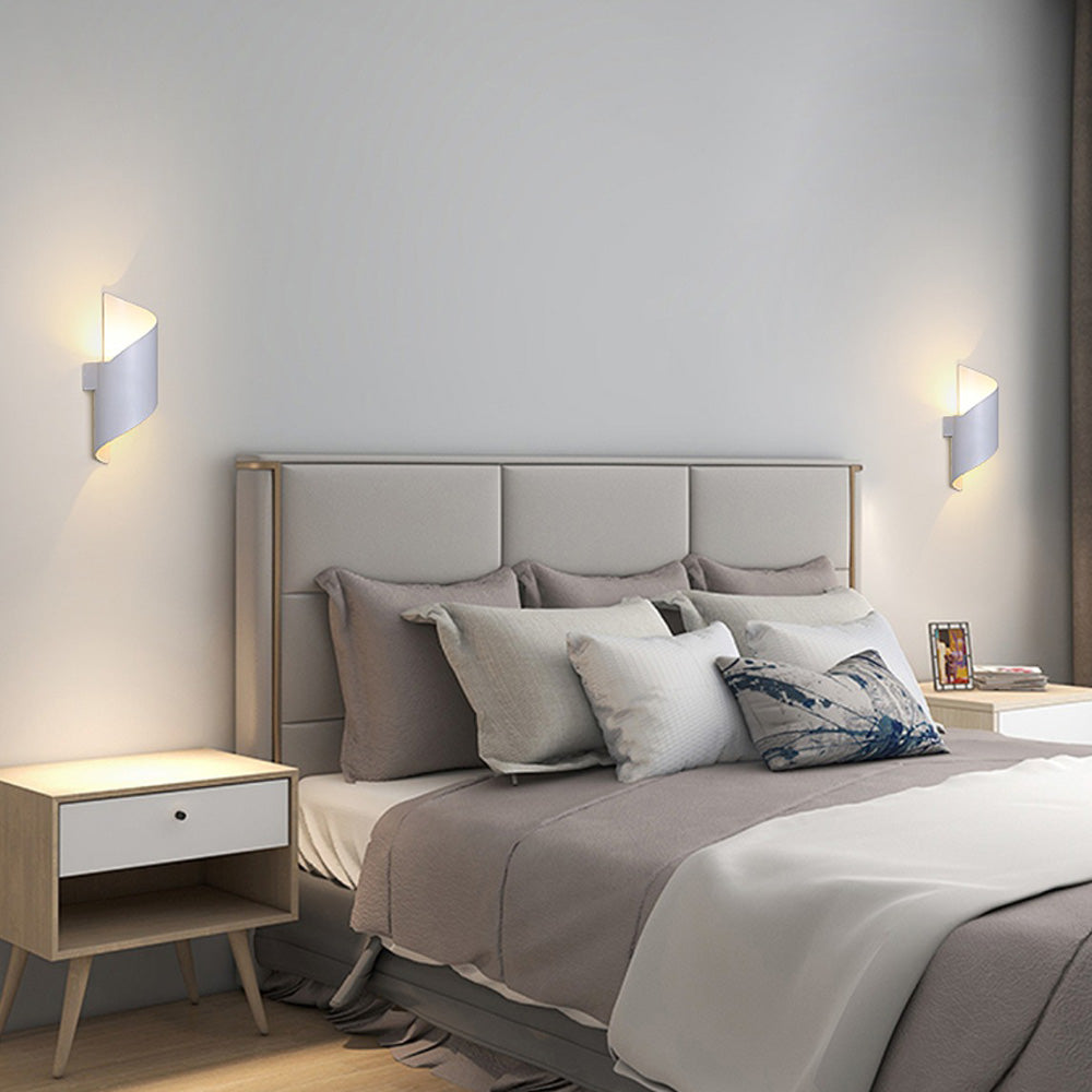 Skanto | LED Vegglampe med minimalistisk aluminiumsdesign