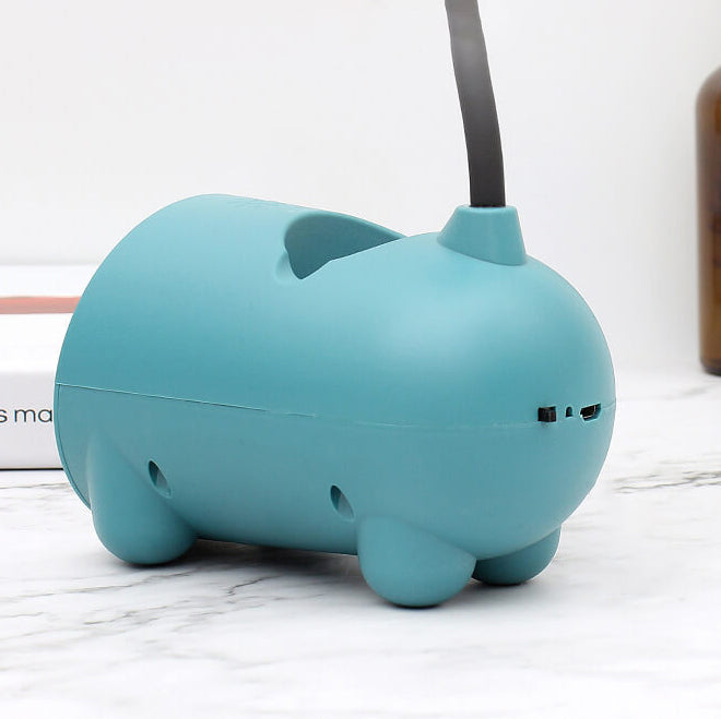 Skanto | Tegneserie Kreativ Kanin LED Berørings USB Pennholdere Skrivbord Lampe