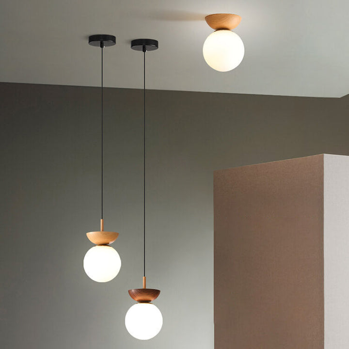 Japansk stil LED taklampe – Renji | Skanto