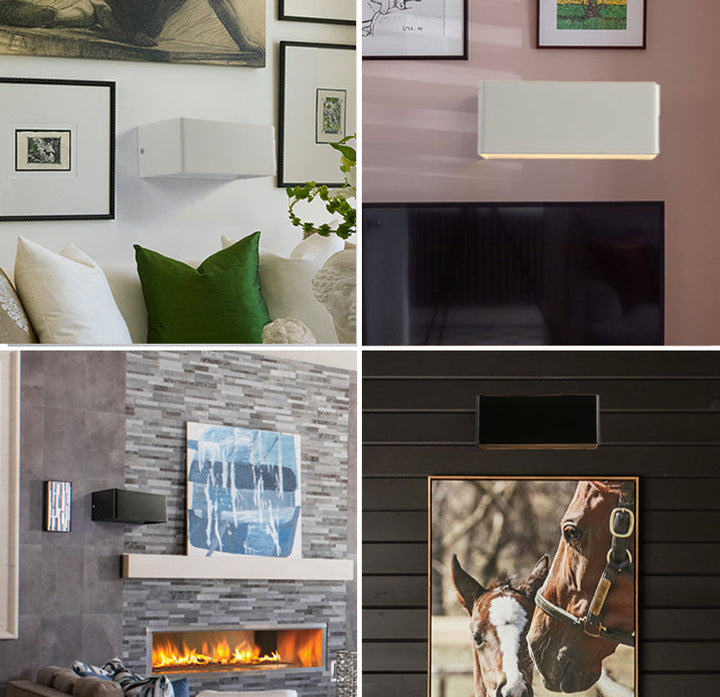 Skanto | Luksus kubeformet vegglampe Moderne design for stilfull stemningsbelysning