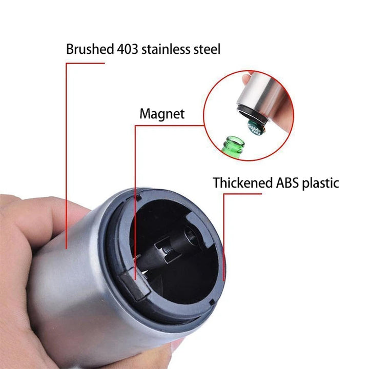 Skanto | Magnetisk Automatisk Ølflaskeåpner