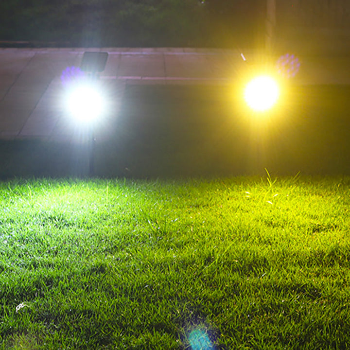 Moderne industriell ABS solvanntett LED spotlight hageinnsettingslys for utendørs patio | Skanto