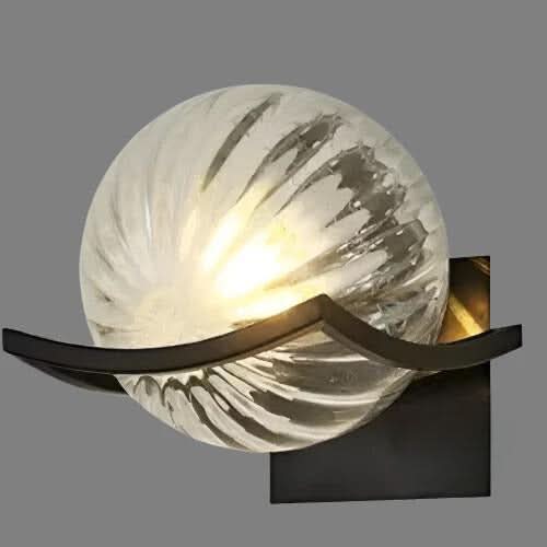 Skanto | Moderne LED Vegglampe med Glasspanel