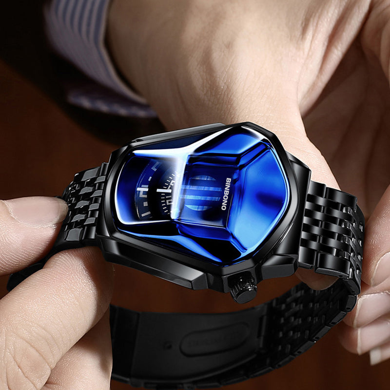 Skanto | Menns Diamant Stil Kvarts Ur