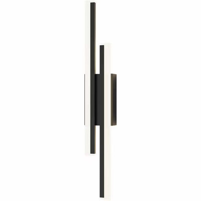 Skanto | LuxLine Moderne LED Vegglampe | Minimalistisk Design | Jern & Akryl | Dimmbar Lys