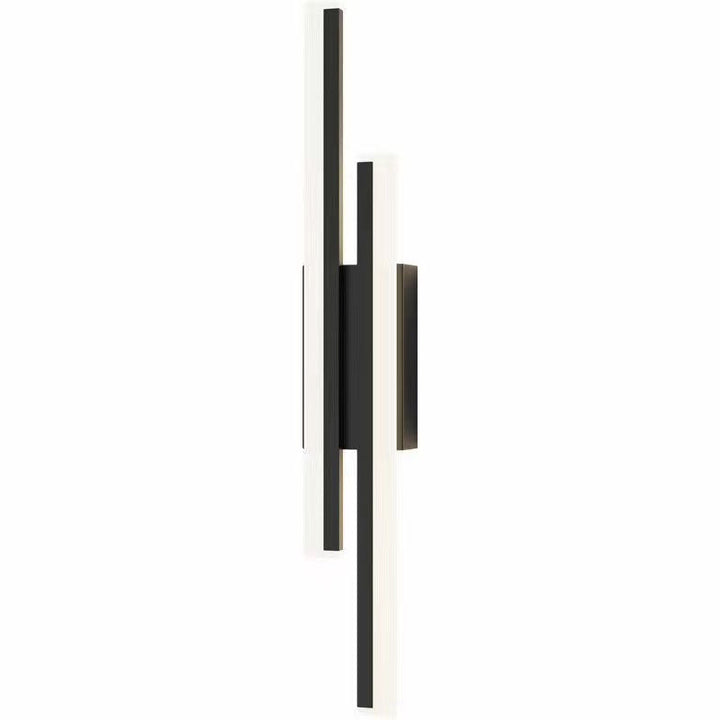 Skanto | LuxLine Moderne LED Vegglampe | Minimalistisk Design | Jern & Akryl | Dimmbar Lys