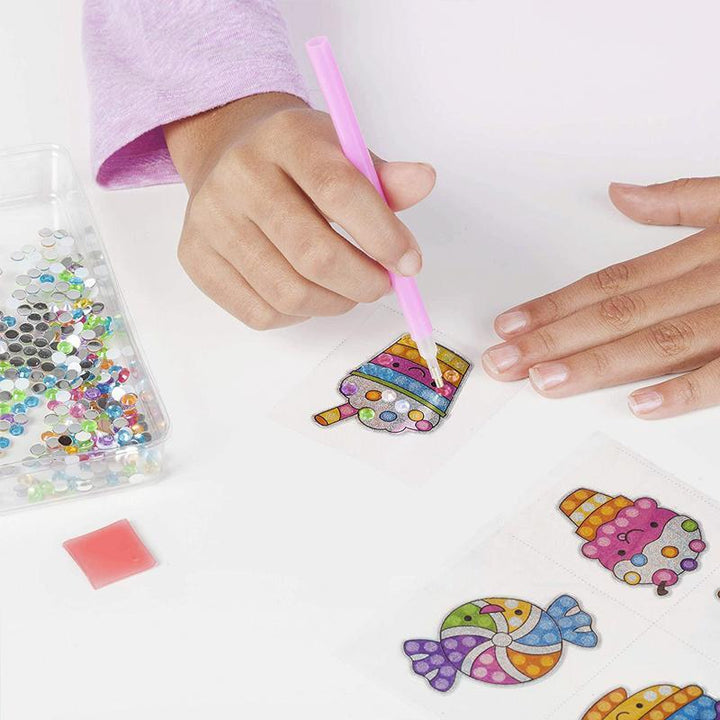 Skanto | Store Edle Diamant Maleri Klistermerker for Barn