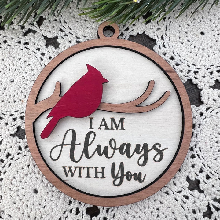 Skanto | Cardinal Bird Tre juleornament