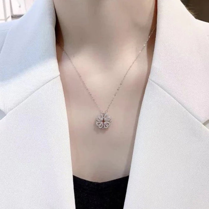 Skanto | Lucky Heart Sterlingsølv Halskjede