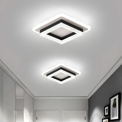 Skanto | Firkantet LED Taklampe for Moderne Interiører