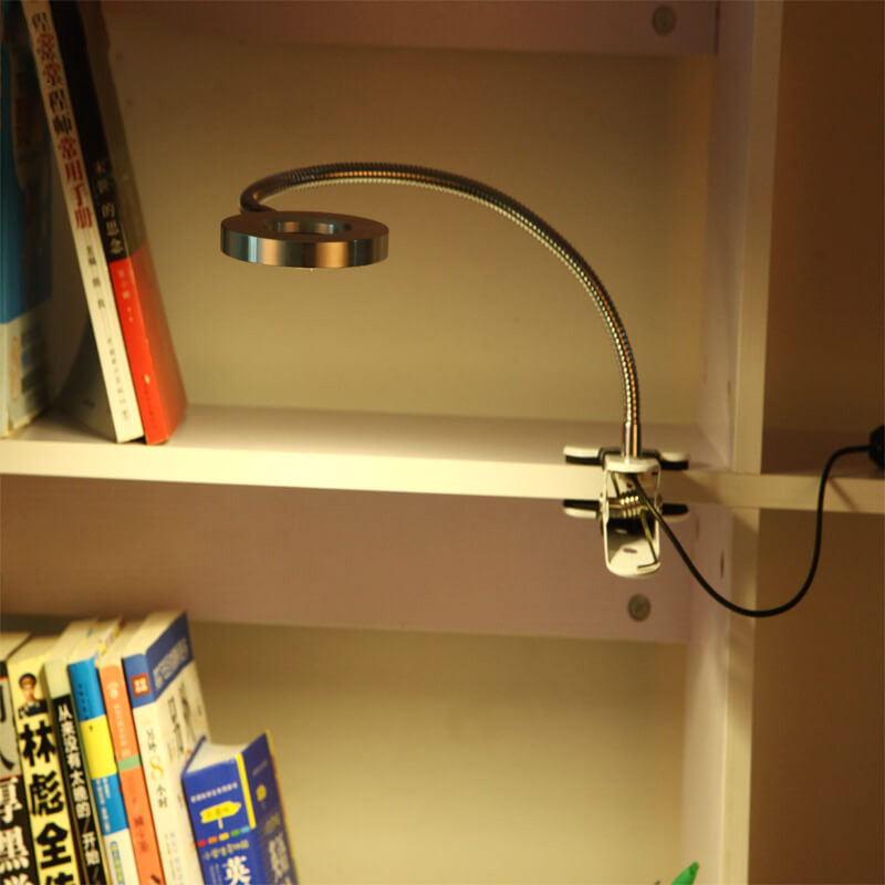 Skanto | Kreativ enkel USB bukseknapp LED lese klipp skrivebord lampe