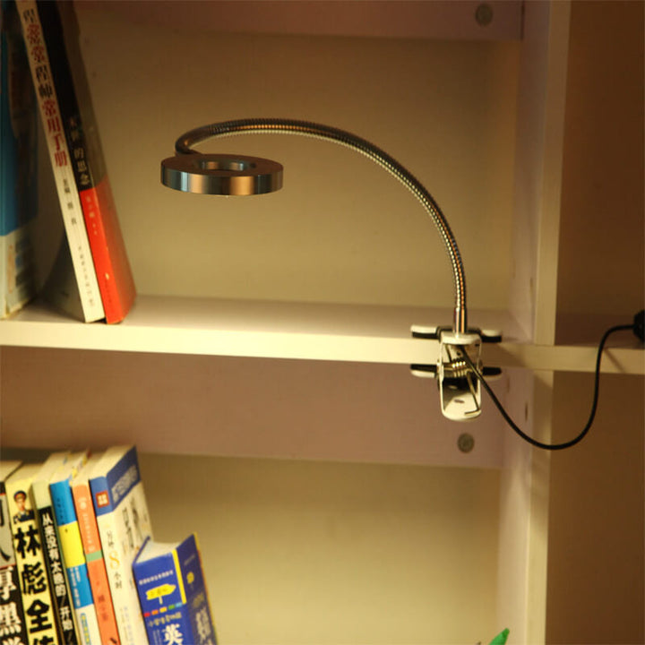 Skanto | Kreativ enkel USB bukseknapp LED lese klipp skrivebord lampe