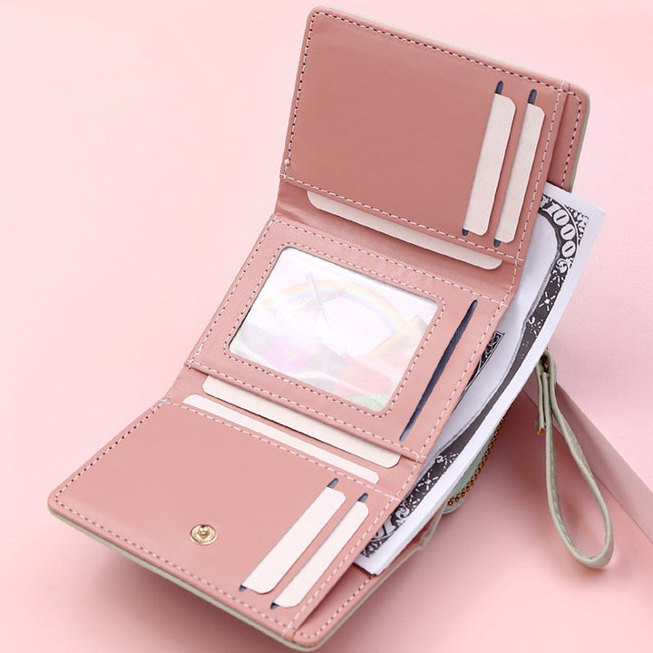 Skanto | Large Capacity Multi-Card Zipper Tri-Fold Myntpung