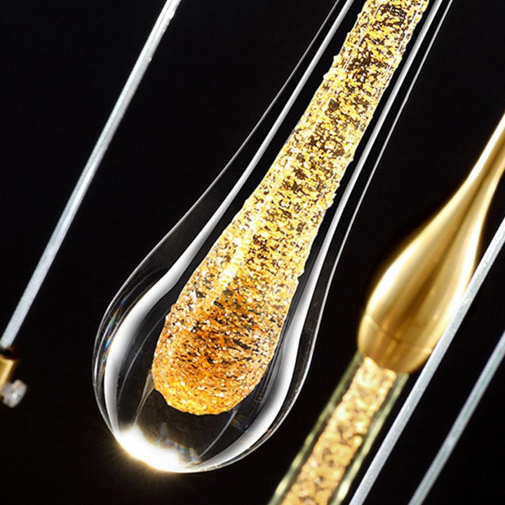 Skanto | Moderne Luksus Dråpeformet Glass LED Vegglampe For Soverom