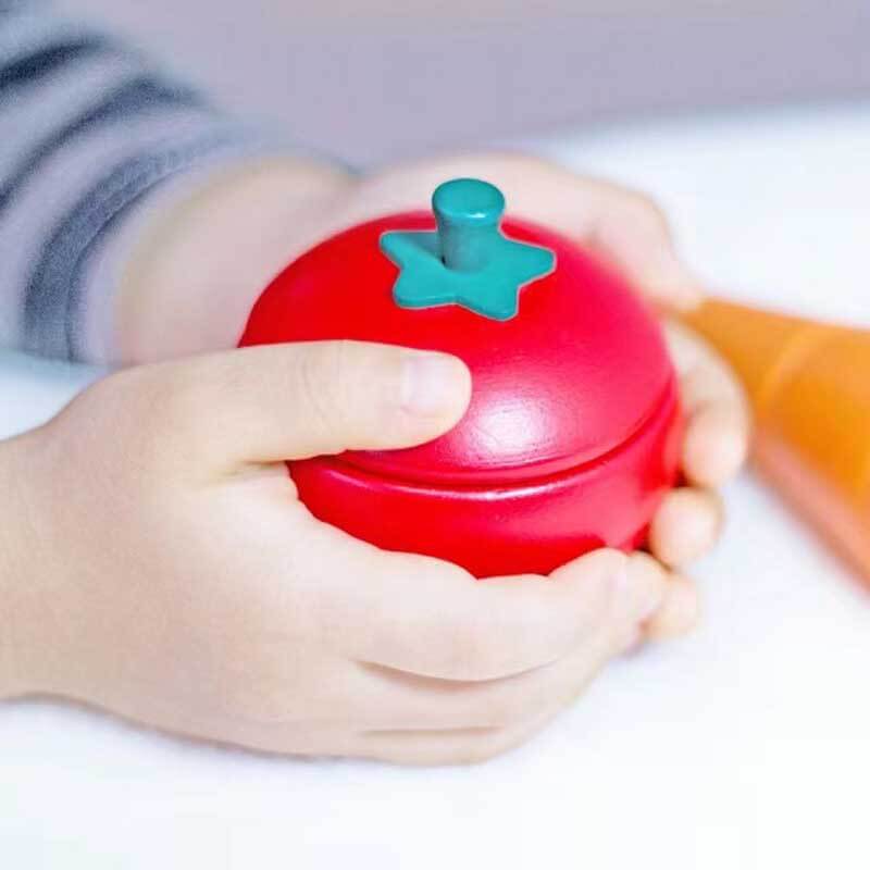 Norvo | MiniChef | Leke matlaging - Treleketøy kjøkken med skjærbare grønnsaker og frukt