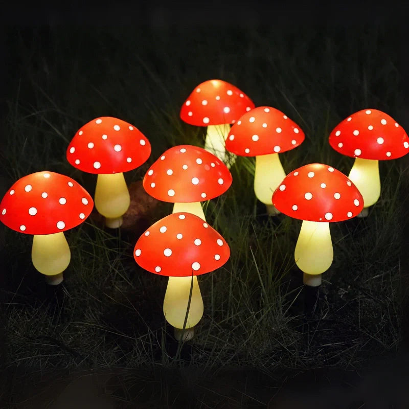 Skanto | MoonlitMushrooms Solcellehagebelysning