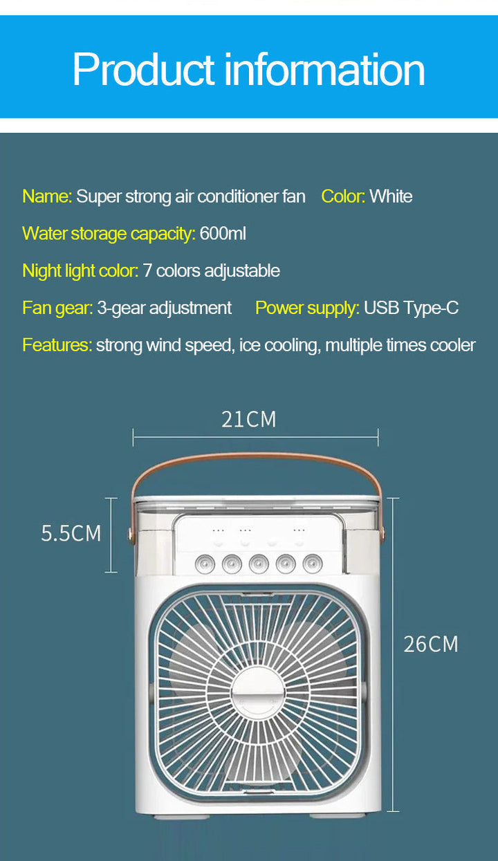 PortaSkantoe Mini Air Cooler Fan | Skanto