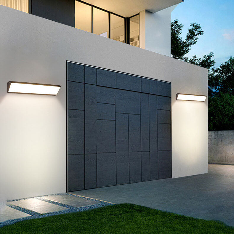 Garduru Aluminium LED Vegglampe | Vanntett | Innendørs- og utendørsbelysning | Ulike størrelser og farger
