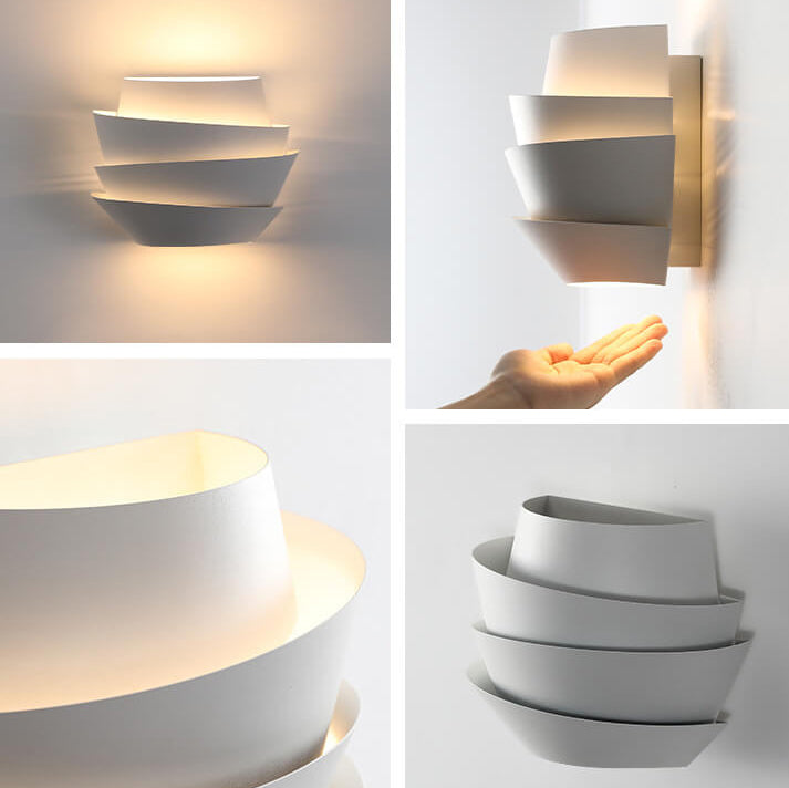Skanto | Moderne jernvegglampe med dobbelt lys