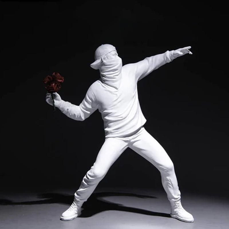 Skanto | Banksy Flower Rioter Ornament