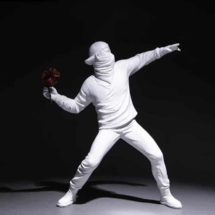 Skanto | Banksy Flower Rioter Ornament