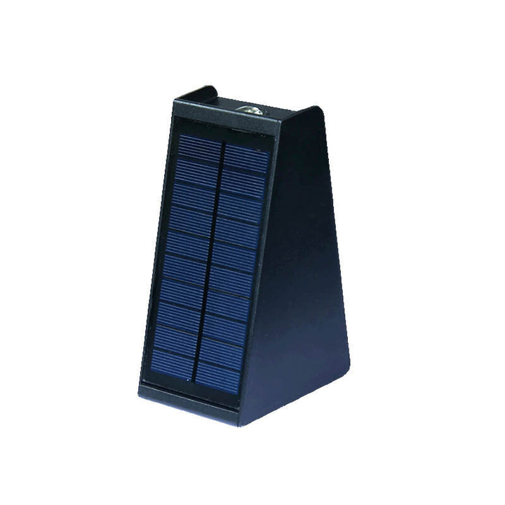 Enkel Solar Trapesformet Utendørs Vanntett Opp og Ned Lys LED Vegglampe | Skanto