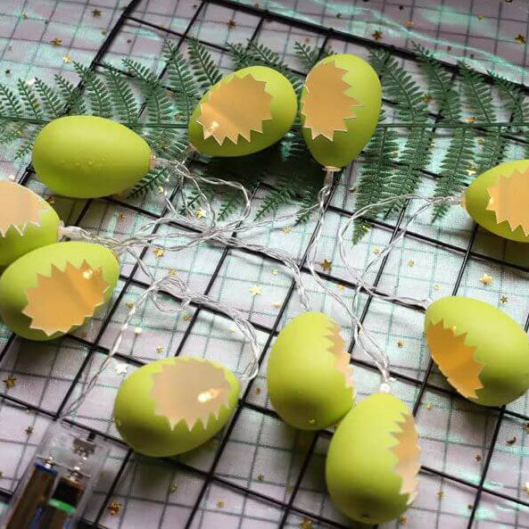 Skanto | Påskebroken egg streng LED dekorative lys