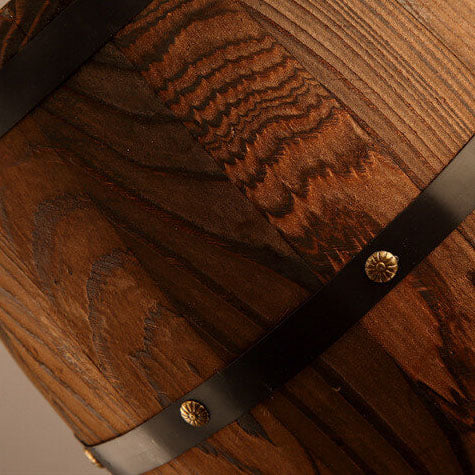 Skanto | BarrelGlow Vintage Pendellampe | Trevinfat Design | 1-pære | Rustikk Belysning