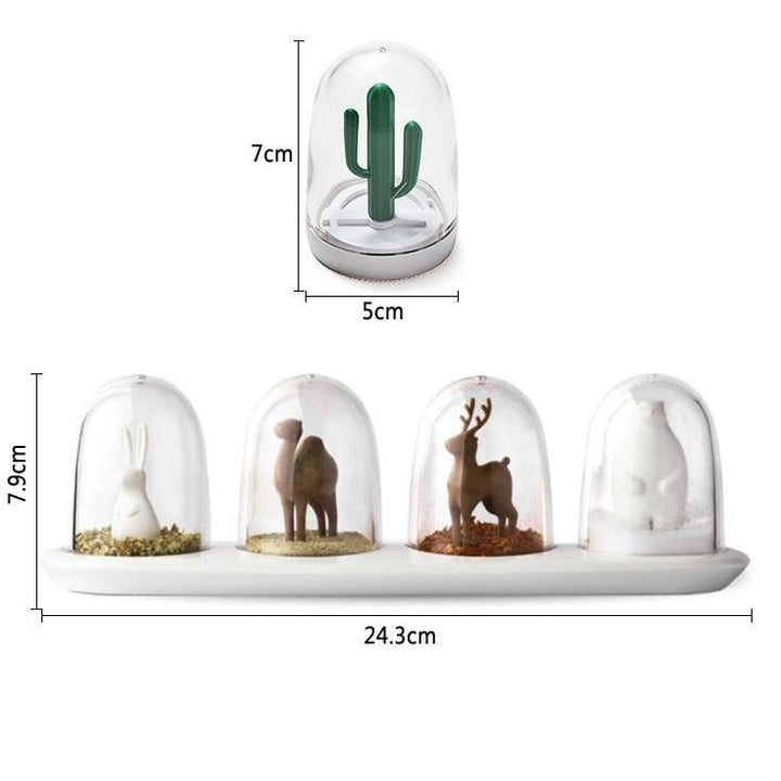 Tempus - Ornament Dome Salt & Pepper Shakers | Skanto