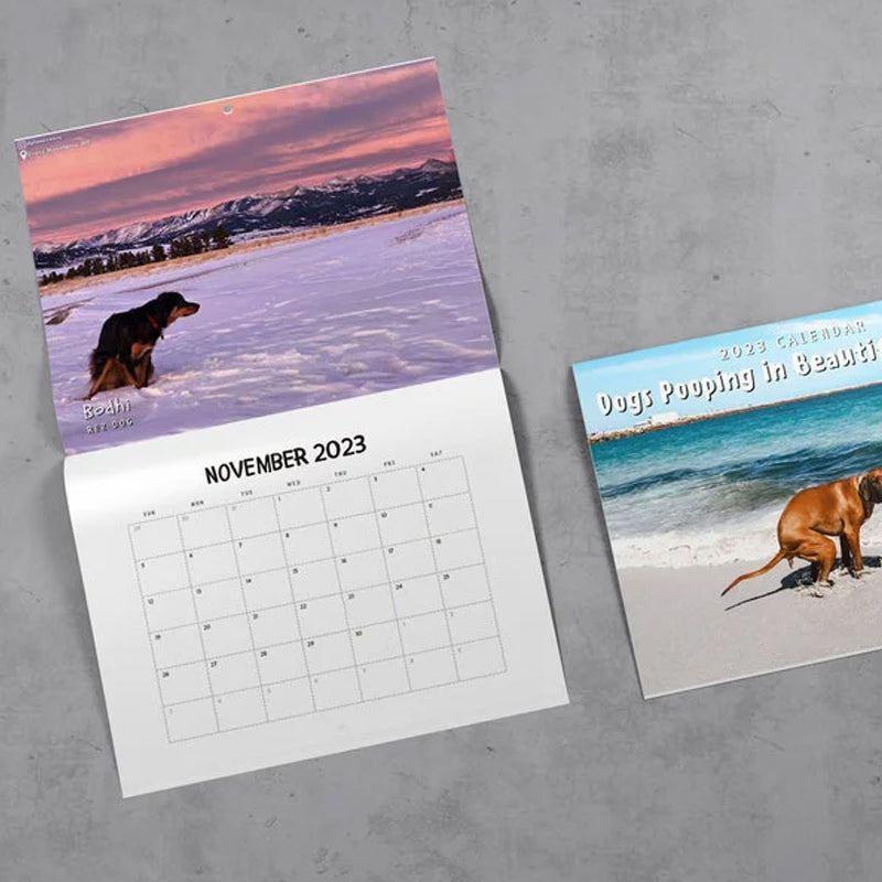 Skanto | Poopende Hunder Hundekalender
