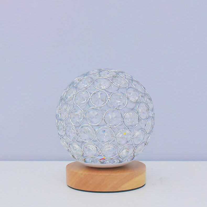 Skanto | Modern Minimalist Rund USB oppladbar LED bordlampe