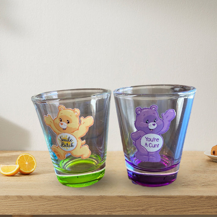 Skanto | Swear Bears Likørglass, 6 Stykker