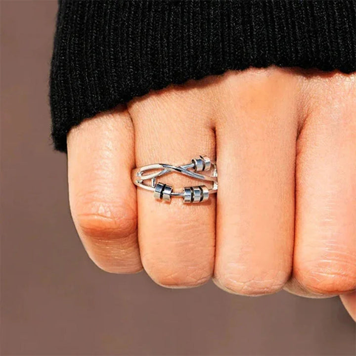 Angstlindrende Fidget Ring Skanto