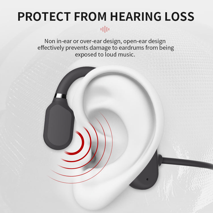 Skanto | Vanntett Bone Conduction Hodetelefon Stereo Bluetooth