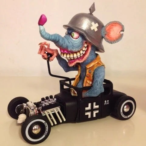 Skanto | Rat Fink Samlemodell Leketøy Halloween Dekorasjon